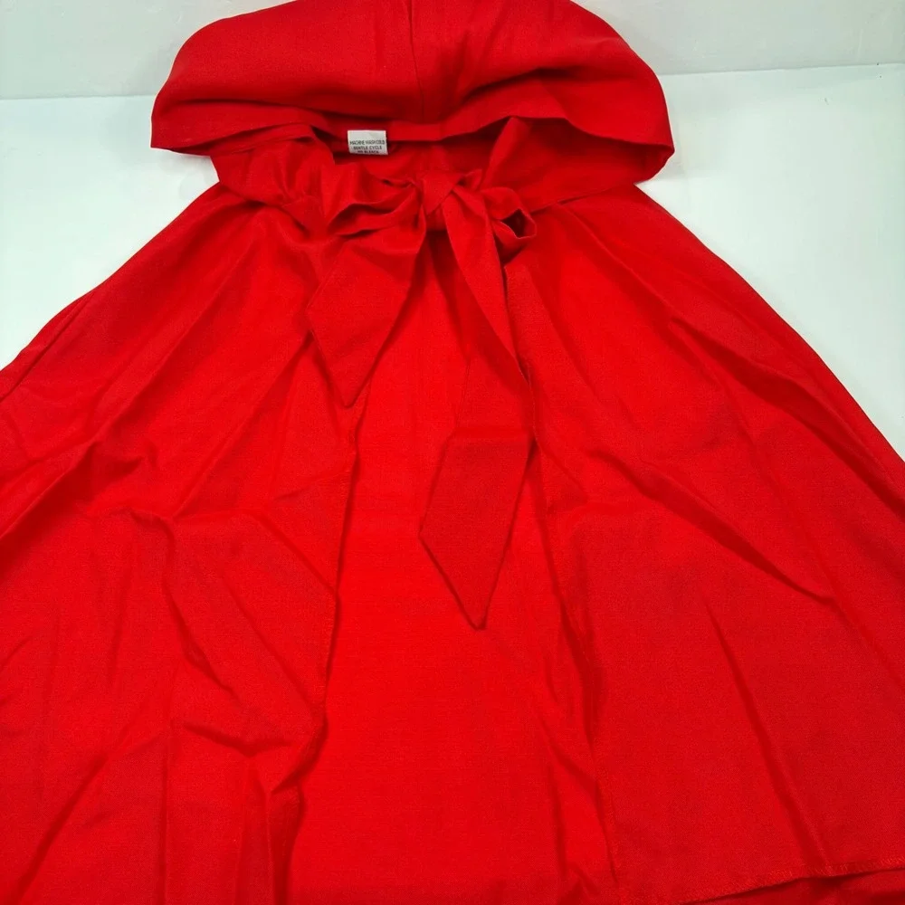 Little Red Riding Hood Girls 4T Fun Costumes 2PC Dress Cape Halloween Fairy Tale